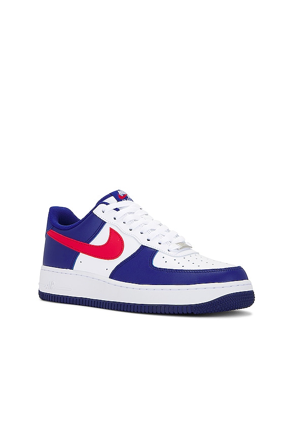 view 2 of 6 ZAPATILLA DEPORTIVA AIR FORCE 1 in White & University Red
