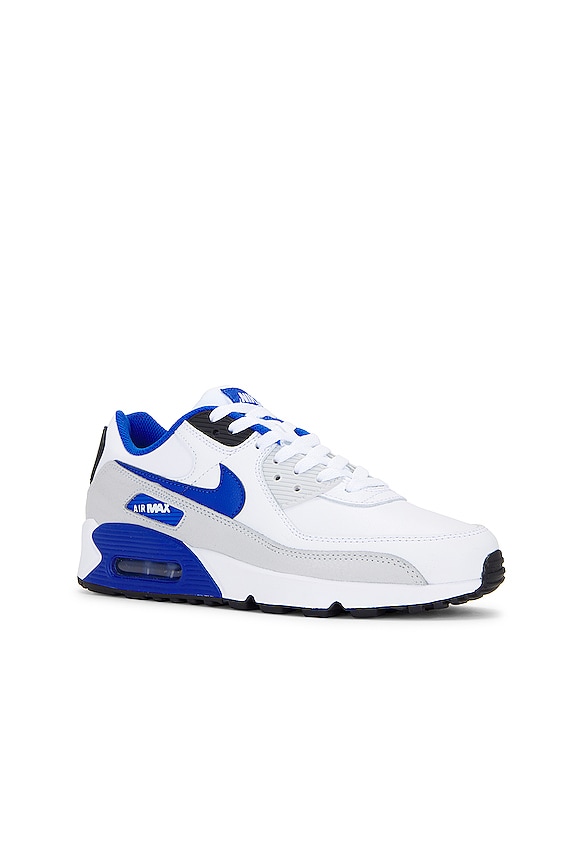 view 2 of 6 Air Max 90 Ltr Sneaker in White, Game Royal, & Photon Dust