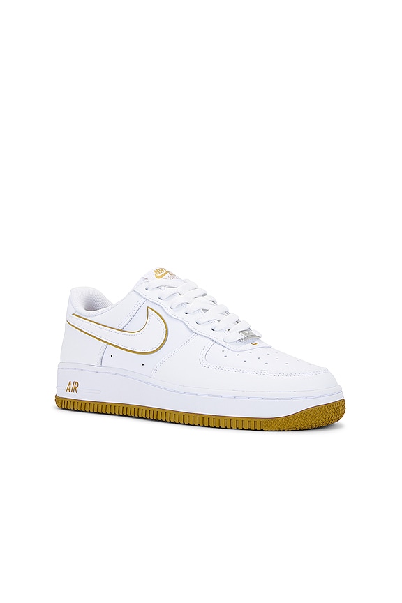 view 2 of 6 ZAPATILLA DEPORTIVA AIR FORCE 1 in White, White, & Bronzine