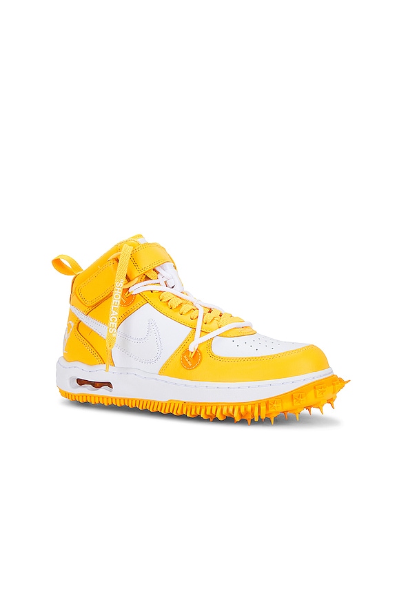 view 2 of 6 AIR FORCE 1 スニーカー in White & Varsity Maize