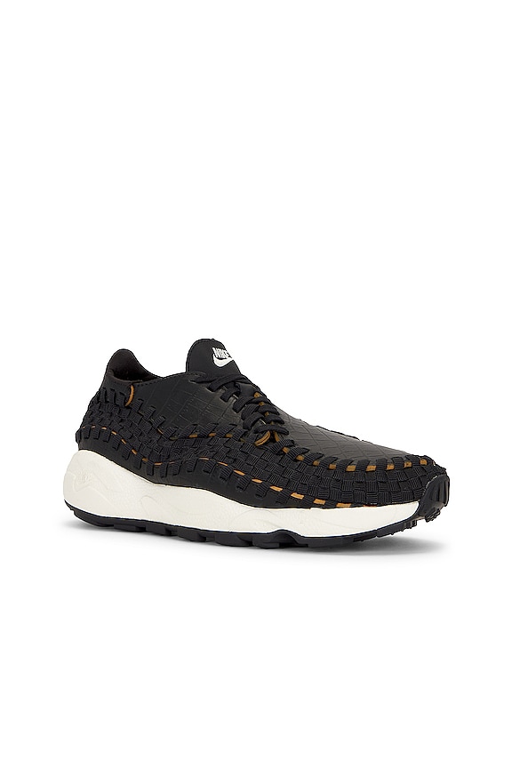 view 2 of 7 Air Footscape Woven Premium Sneaker in Black, Pale Ivory, & Desert Ochre