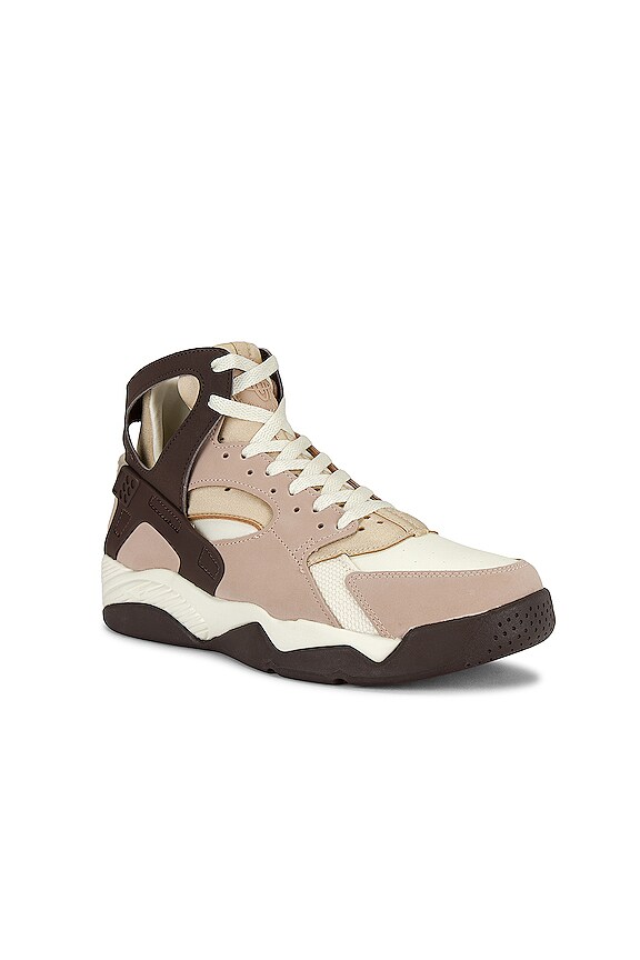 view 2 of 6 Air Flight Huarache Nas Sneaker in Hemp, Sesame, Baroque Brown, & Coconut Milk