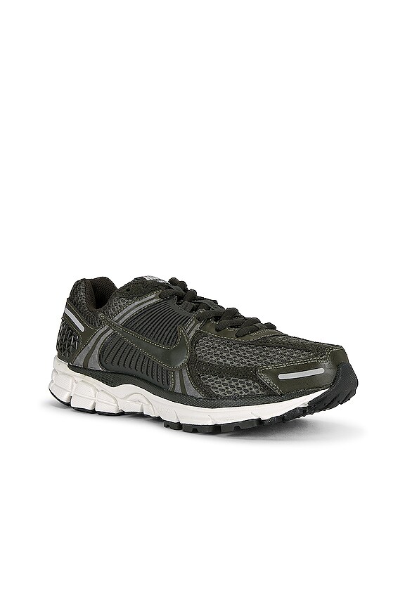 view 2 of 6 Zoom Vomero 5 Sneaker in Cargo Khaki, Sequoia, Sail, & Metallic Silver