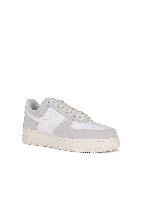 view 2 of 6 Air Force 1 Lv8 Sneaker in White, Sail, & Platinum Tint