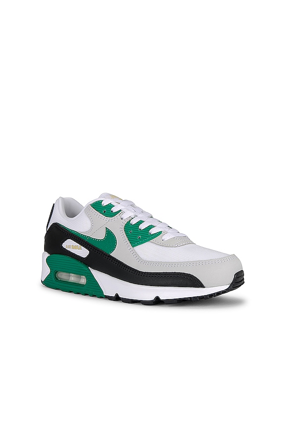 view 2 of 6 Air Max 90 in White, Malachite, & Black