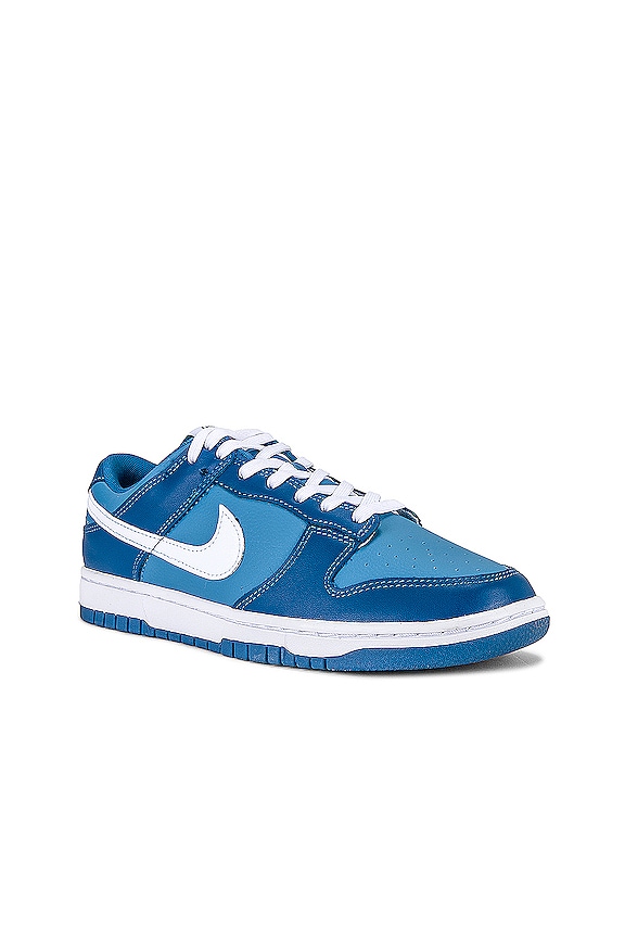 view 2 of 6 Dunk Low Retro in Dark Marina Blue & White
