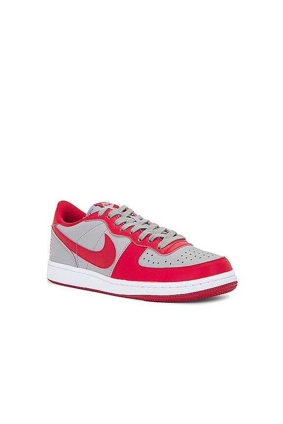 view 2 of 6 Terminator Low in Medium Grey, Varsity Red, & White