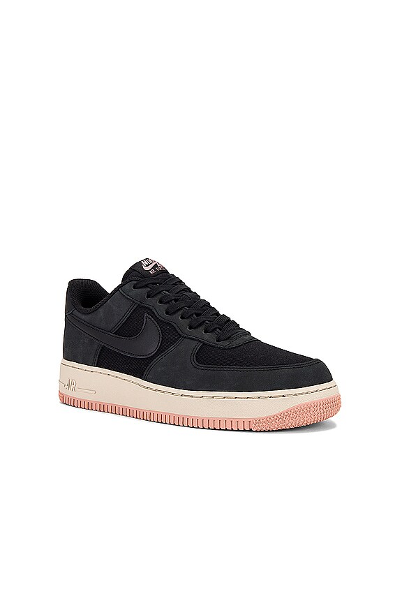 view 2 of 6 Air Force 1 '07 Lx in Black, Red Stardust, & Sanddrift
