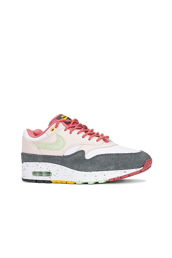 view 2 of 7 Air Max 1 in Light Soft Pink, Vapor Green, & Anthracite