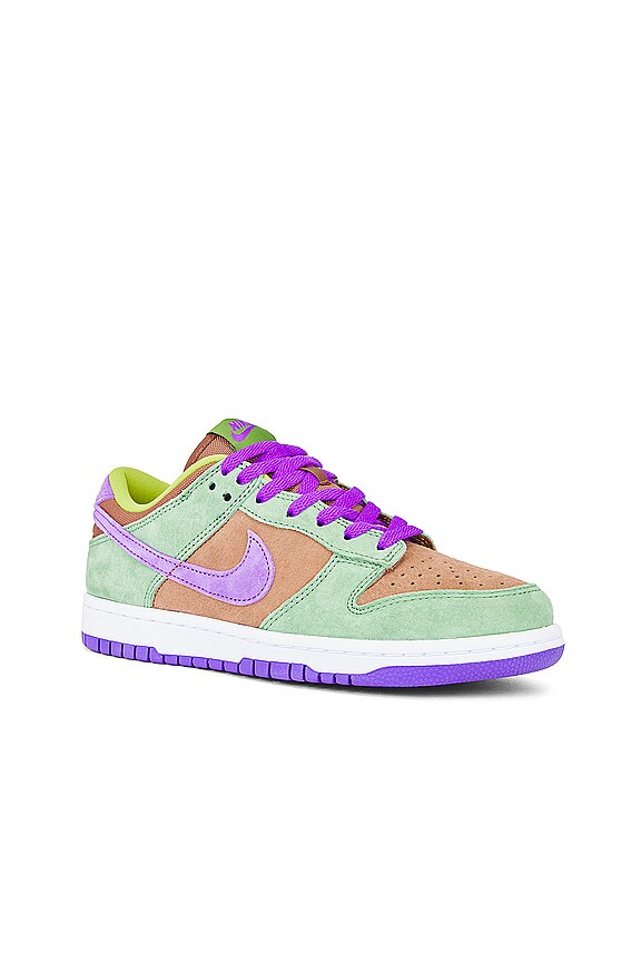 view 2 of 6 Dunk Low Sp Sneaker in Veneer, Deep Purple, & Autumn Green