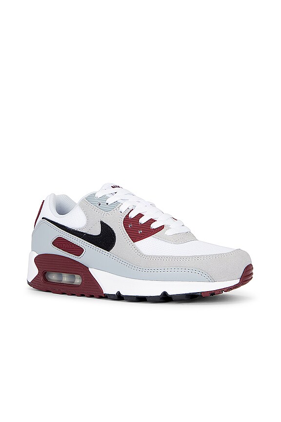 view 2 of 6 SNEAKERS AIR MAX 90 in White, Black, Dark Team Red, & Pure Platinum