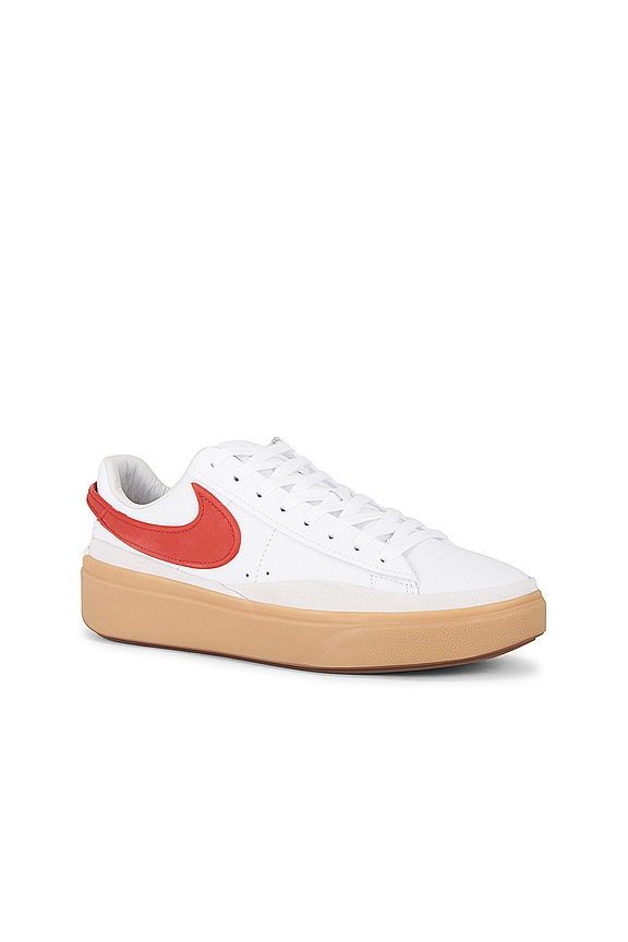 view 2 of 6 Blazer Phantom Low in White, Dragon Red, Summit White, & Gum Yellow