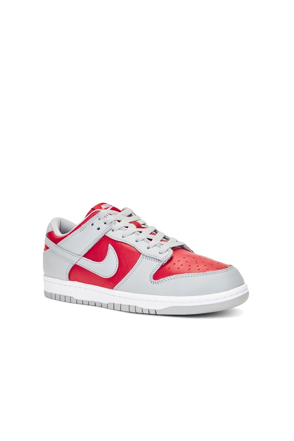 view 2 of 7 КРОССОВКИ DUNK LOW QS in Varsity Red, Silver, & White