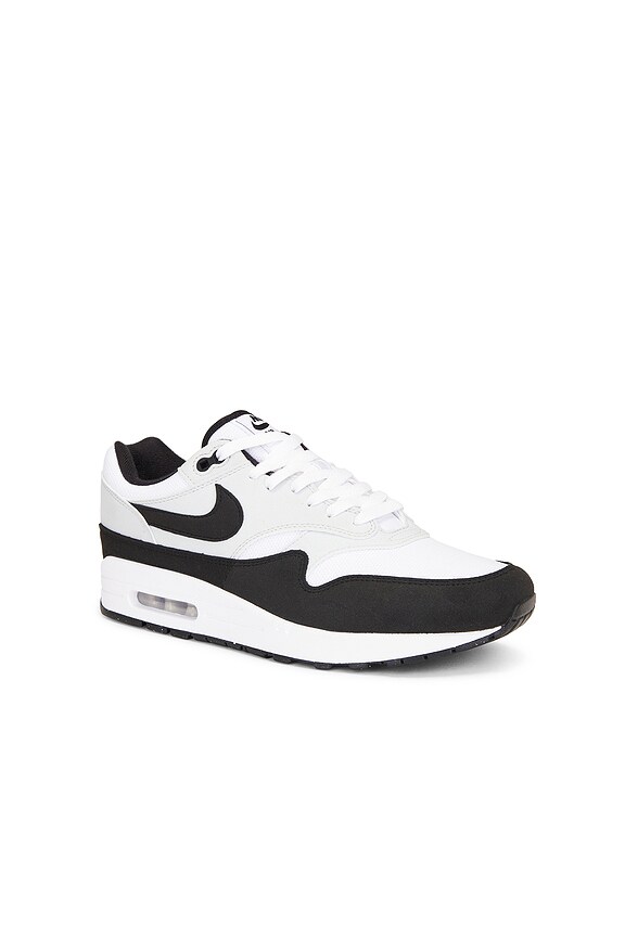 view 2 of 6 Air Max 1 Sneaker in White, Black, & Pure Platinum
