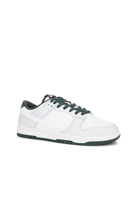 view 2 of 6 Nike Dunk Low Retro in Photon Dust, White, & Vintage Green