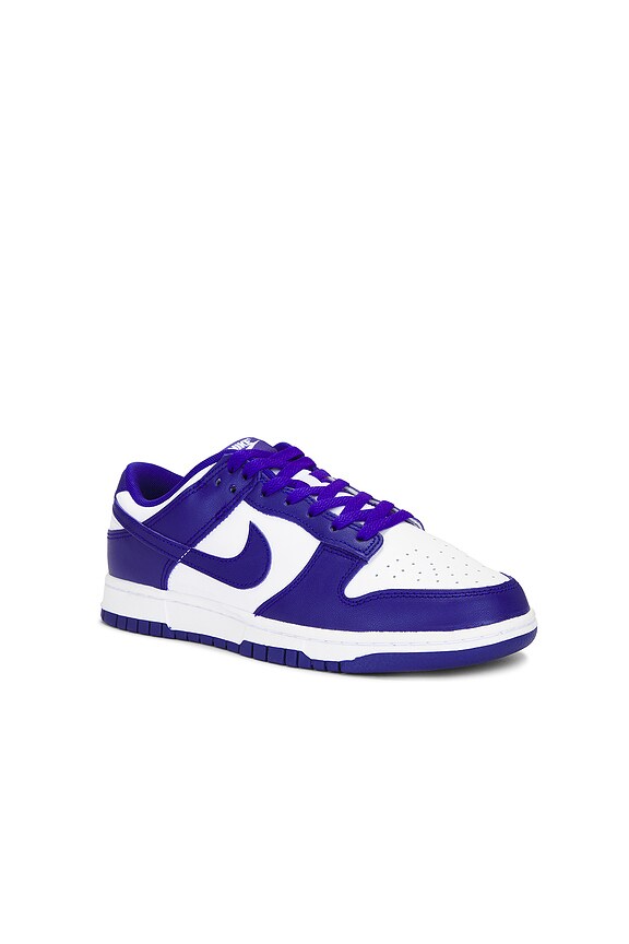 view 2 of 6 DUNK スニーカー in White, Concord, & University Red