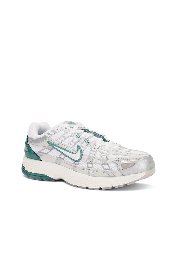 view 2 of 6 Nike P-6000 Prm Sneaker in Light Bone, White, & Metallic Silver