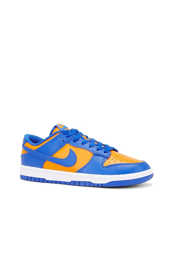 view 2 of 6 Dunk Low Retro in Bright Ceramic, University Red, White, & Team Royal