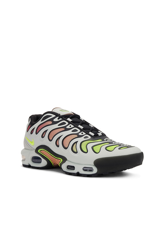 view 2 of 6 Air Max Plus Drift Sneaker in Light Silver, Volt, Dark Smoke, & Grey