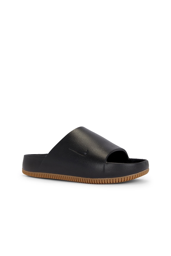 view 2 of 5 Calm Slide in Black, Gum, & Med Brown