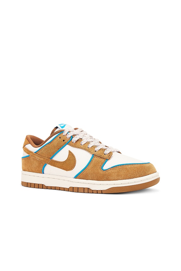 view 2 of 7 ZAPATILLA DEPORTIVA DUNK in Light Orewood Brown, Light British Tan, & Photo Blue
