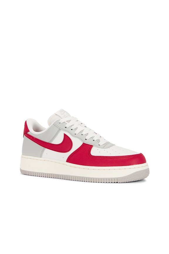 view 2 of 6 Air Force 1 '07 Lv8 in Lt Iron Ore, Gym Red, Pale Ivory, & Phantom