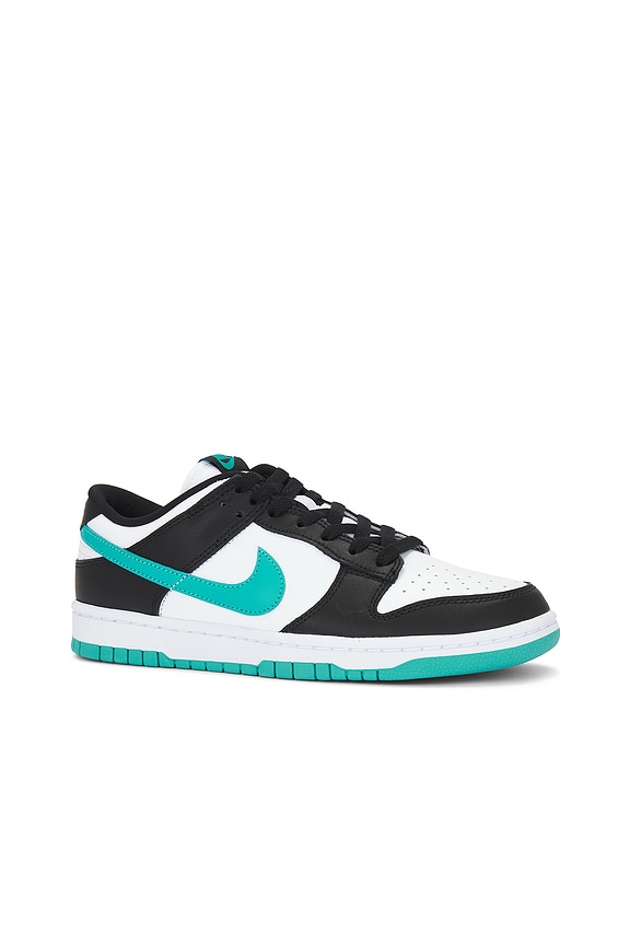 view 2 of 6 Dunk Low Retro in White, Dusty Cactus, & Black