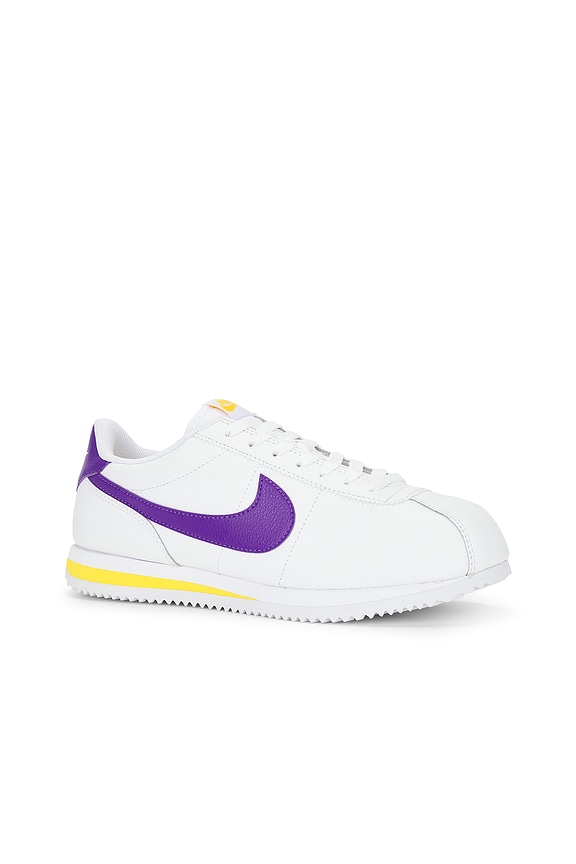 view 2 of 6 Cortez in White, Varsity Purple, & Varsity Maize