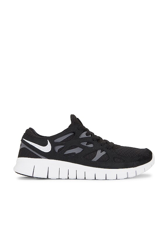 view 1 of 6 SNEAKERS FREE RUN in Black, White & Dark Grey