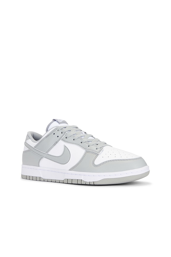 view 2 of 6 Nike Dunk Low Retro in White, Lt Smoke Grey-White