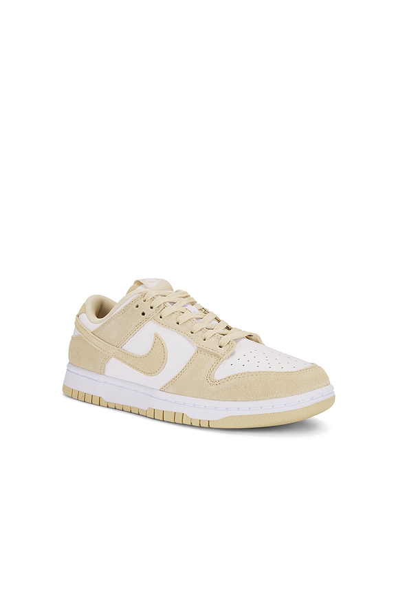 view 2 of 7 Dunk Low Retro SE in White & Gold