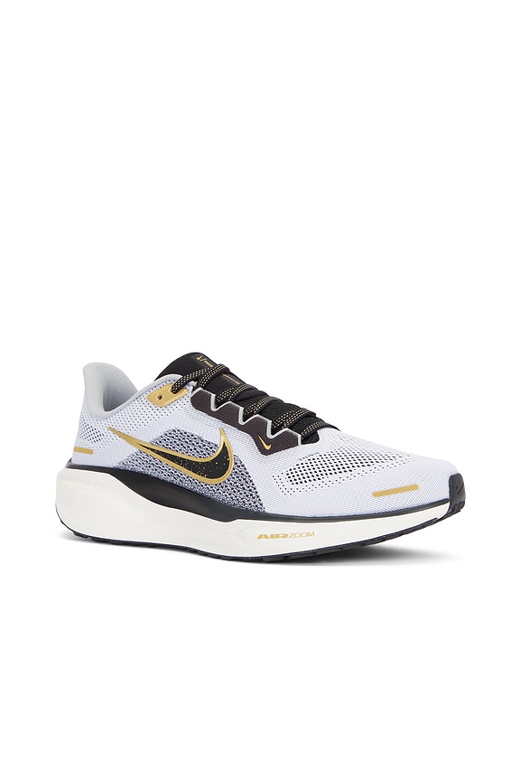 view 2 of 6 AIR 스니커즈 in White, Black Metallic, Gold, & Light Smoke Grey
