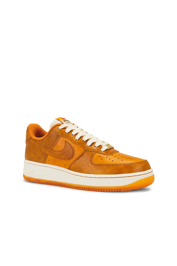 view 2 of 6 AIR FORCE 1 スニーカー in Sunset, Russet Cacao, & Coconut Milk