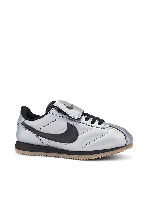 view 2 of 6 Cortez Ltr Se in Metallic Cool Grey, Black Gum, & Dark Brown