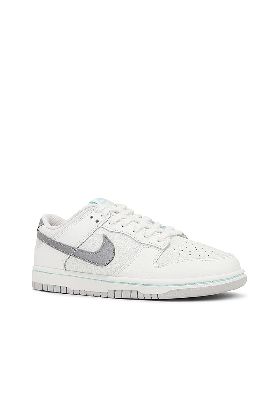 view 2 of 6 Dunk Low Retro Se in Glacier Ice, Metallic Silver, & Summit White