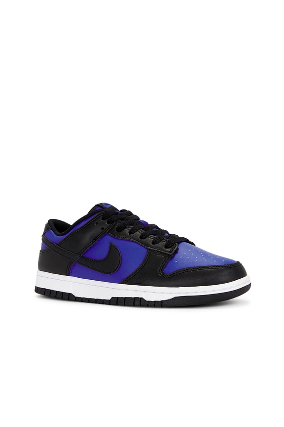view 2 of 6 Nike Dunk Low Retro Sneakers in Hyper Royal, Black, & White
