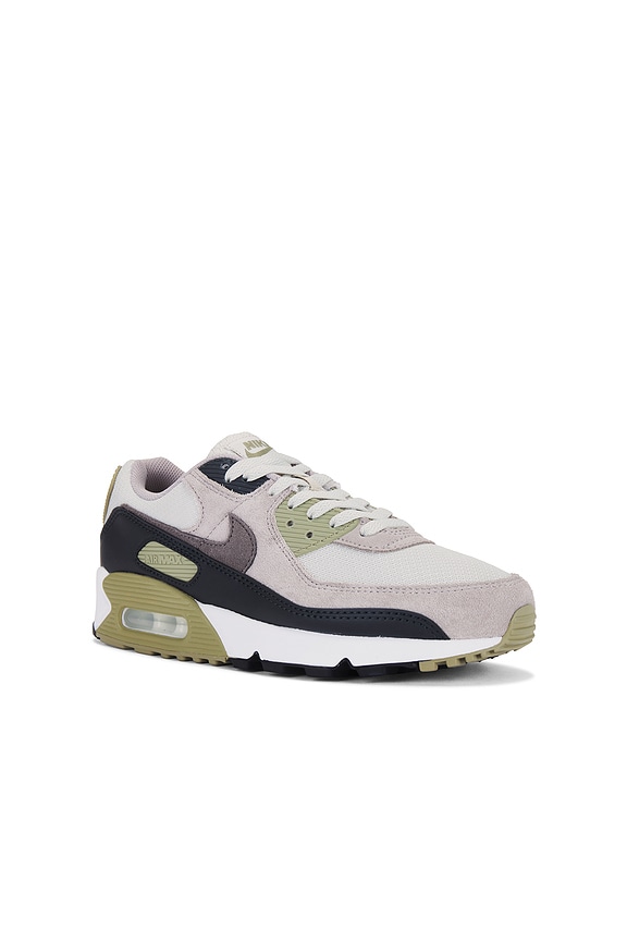 view 2 of 6 Air Max 90 Sneakers in Light Bone, Cave Stone, & Neutral Olive