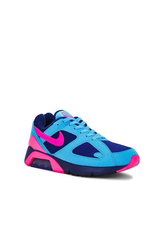 view 2 of 6 Nike Air 180 Sneakers in University Blue & Hyper Pink