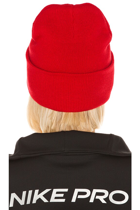 view 2 of 3 NSW Cuffed Utility Beanie in University Red