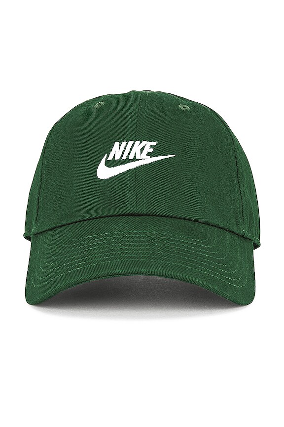 view 2 of 3 NSW Futura Wash Cap in Gorge Green & White