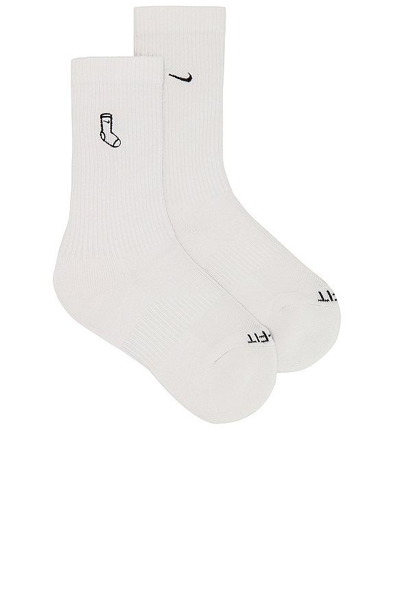 view 2 of 5 Everyday Plus Cushioned Crew Socks in Multicolor