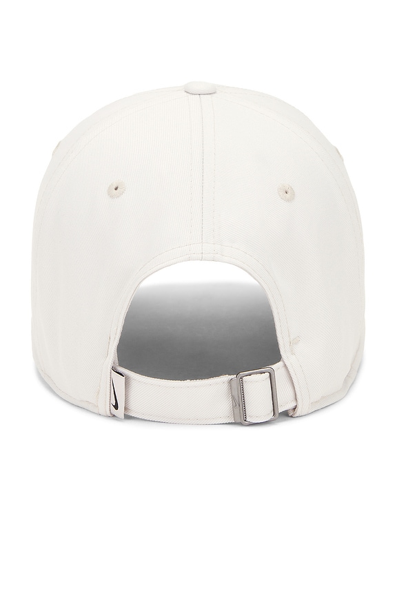 view 2 of 2 Club Swoosh Cap in Light Bone & Black