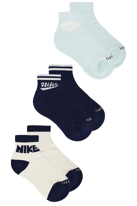 view 2 of 4 Everyday Plus Ankle Socks in Multi Color