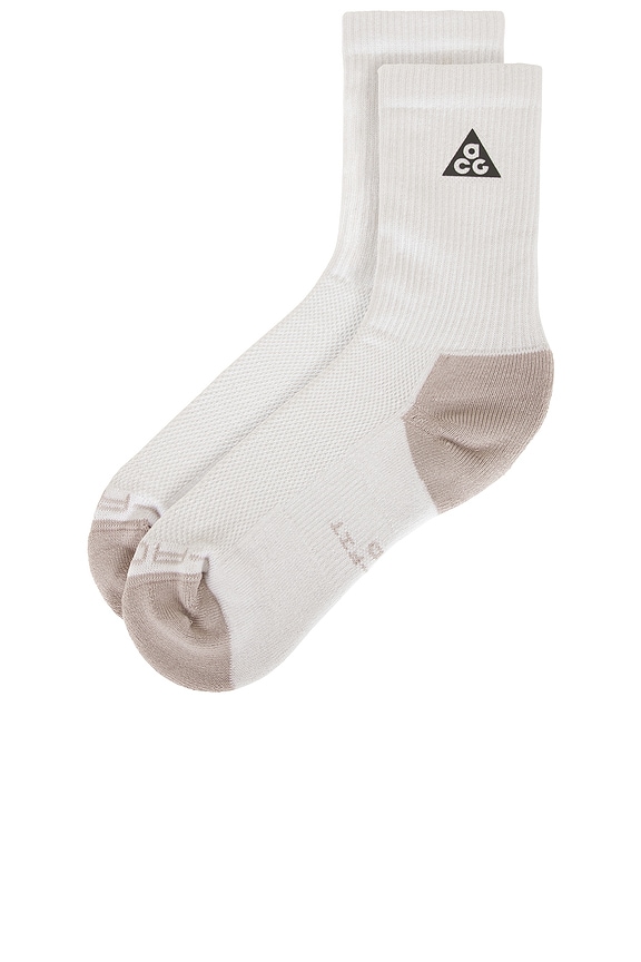 view 2 of 2 Crew Socks in Photon Dust
