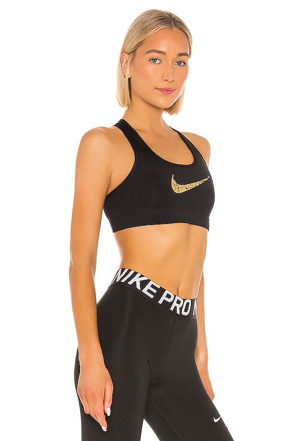 view 2 of 4 SOUTIEN-GORGE DE SPORT in Black & Metallic Gold