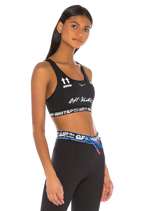 view 2 of 4 x OFF-WHITE NRG As Bra in Black