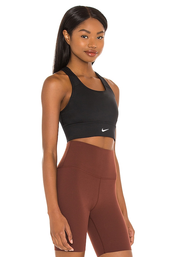 view 2 of 4 СПОРТИВНЫЙ БЮСТГАЛЬТЕР SWOOSH in Black