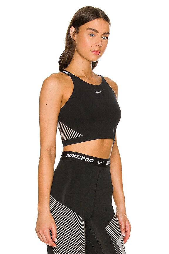 view 2 of 5 NP Crop Tank Shelf Bra in Black