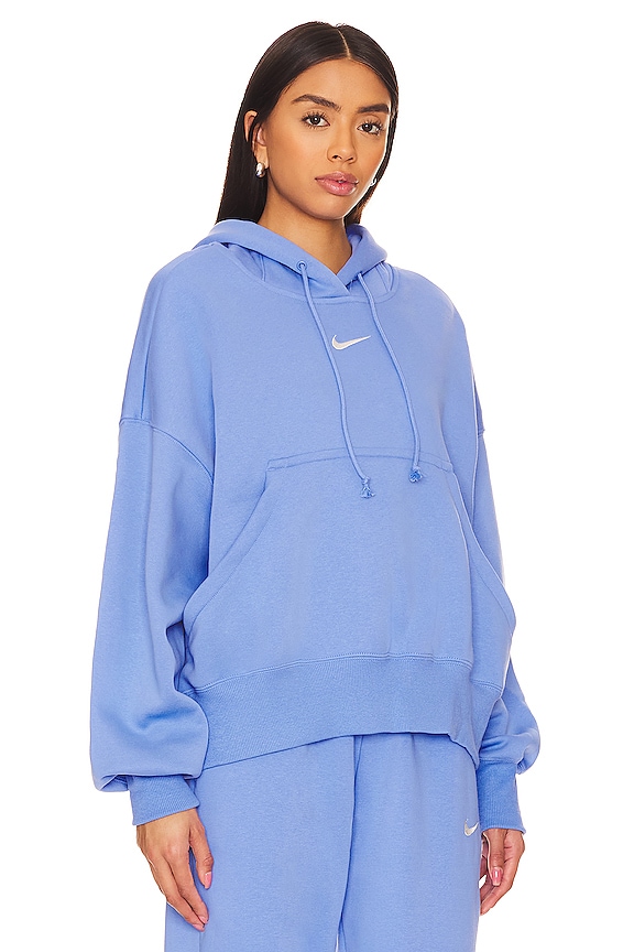 view 2 of 4 Pheonix Fleece Oversized Pullover Hoodie in Polar & Sail
