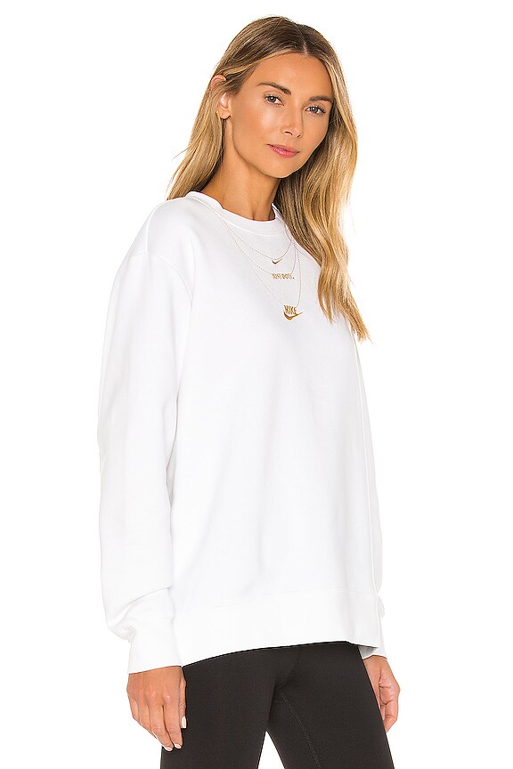 view 2 of 5 NSW Glam Dunk Crewneck in White